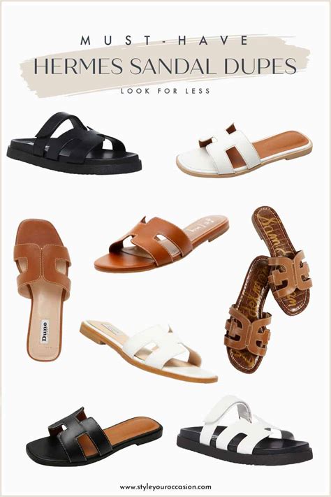 hermes sandal dipe|Hermes dupe sandals primark.